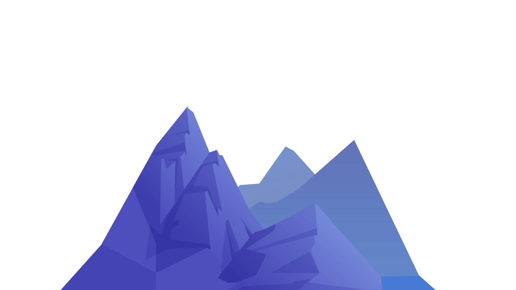 mountains behind